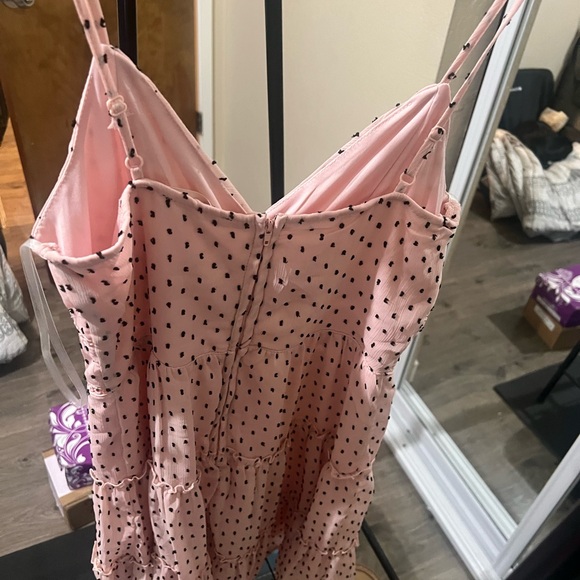 Polka dot mini dress - Picture 3 of 4